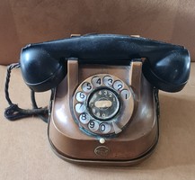 Különleges, antik tárcsás telefon