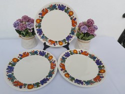 Gyönyörű Villeroy & Boch Acapulco madaras galambos tányérok kínáló nosztalgia  Gyűjtői darab