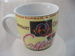 50-es évek nosztalgia kávés bögre Flirt by R&B Murray Brothers inc.Johnswille California