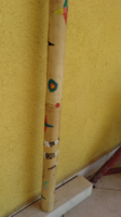 Didjeri doo wind instrument A folk wind instrument made of 130 cm bamboo