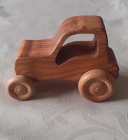 Christmas wooden cart, toy, decoration