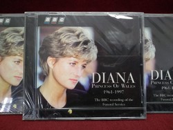 Diana hercegnő emlék műsoros CD