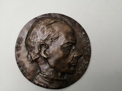 Sculptor Sándor Kiss - béla bartók medal