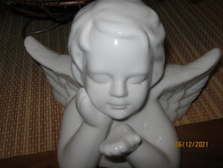 Large porcelain angel