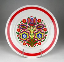 1H037 folk motif raven house porcelain wall plate 24 cm