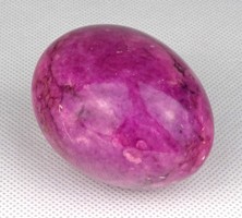 1H043 Rózsaszín márvány tojás dísztojás 6 cm