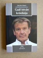 Chronicle of István Gaál, vince zalán 2000, dedicated book in good condition