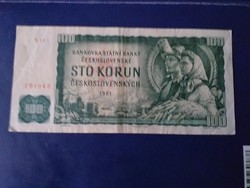 1961-es 100 Korona csehszlovák