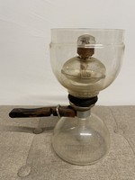 Antique mocca flask with coffee maker spout