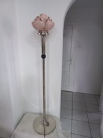 Art deco állólámpa lámpa márvány mintás burával