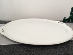 Antik nagy porcelán tálca/tortatál