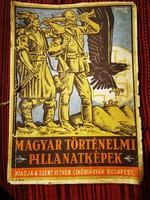 Reklámkiadvány  1936 Szent István Cikóriagyár   Magyar Történelmi Pillanatképek gyűjtőalbum