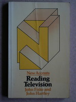 READING TELEVISION, JOHN FISKE 1978, ANGOL NYELVŰ KÖNYV JÓ ÁLLAPOTBAN,