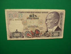 Törökország 1000 Líra 1970