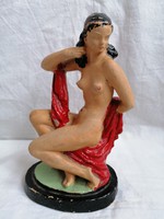 Rare careful Joseph pottery female nude