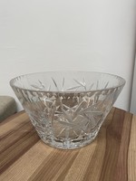 Polished stained glass large bowl