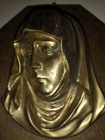 Ancient relief of Mary.