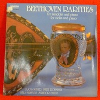 Bakelit lemez - Ludwig van Beethoven ritkán játszott kamaraművei