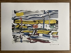 Roy Lichtenstein eredetigazolással