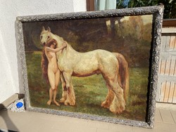 Gyurkovits Ferenc (Losonc)  : A szűz és a ló