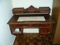 Ónémet antik felépítményes íróasztal