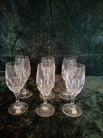 6 luxus Pfeill kristály pohár