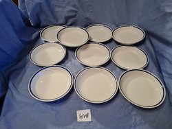 Zsolnay savanyús tányérok 10 db 13 cm