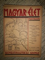 Magyar élet - Nemzetpolitikai szemle VII. évfolyam 3 szám