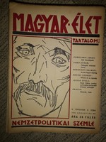 Magyar élet - Nemzetpolitikai szemle V. évfolyam 5 szám