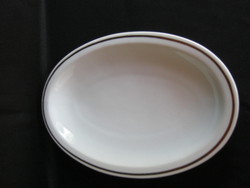Zsolnay porcelán ovális kínáló tál