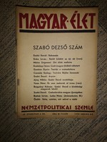 Magyar élet - Nemzetpolitikai szemle IV. évfolyam 6 szám