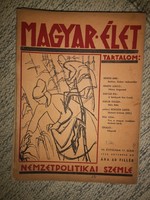 Magyar élet - Nemzetpolitikai szemle VII. évfolyam 11 szám