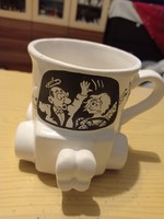Unique mug with Volkswagen logo