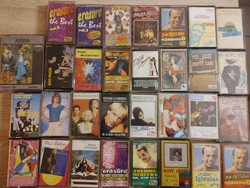 Foreign and disco retro audio cassettes price per piece - audio cassette