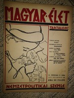Magyar élet - Nemzetpolitikai szemle VI. évfolyam 12 szám