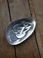 Old Canadian hoselton aluminum ornament bowl