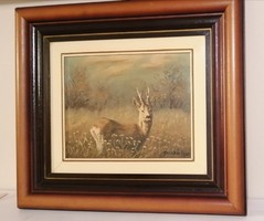 Darkó-apor is an oil painting of Joseph deer
