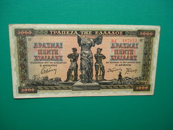 Görögország 5000 drachma 1942