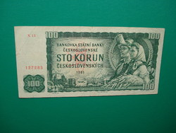 Csehszlovákia 100 Korona 1961