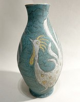 Gorka lívia rooster ceramic vase