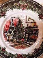 Royal Stafford Made in Burslem  angol karácsonyi tányérok