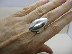 Szépséges modern iparművész nagy ezüst gyűrű