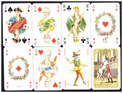 White horse French solitaire card piatnik 104 cards + 6 jokers complete