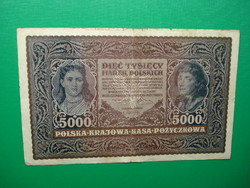 Lengyelország 5000 Marek 1920