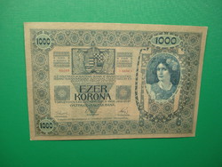 1000 korona 1902 Magyar oldal, DÖ pecséttel!Ritka, extraszép!