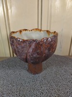 Iridescent ceramic cup