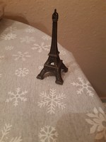 Szép fém Eiffel-torony szobor (10,5 cm)