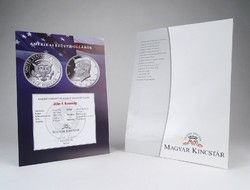 1A317 John F. Kennedy 1/2 ezüst dollár 1967