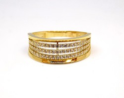 Köves arany gyűrű (ZAL-Au104842)