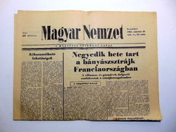 1963 március 23  /  Magyar Nemzet  /  59 éves lettem :-) Ssz.:  19292